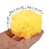 Super Soft Cheese Squishy Toy 5cm Slow Rebound Fidget Toy Cheese Stress Ball  Home Decoration
