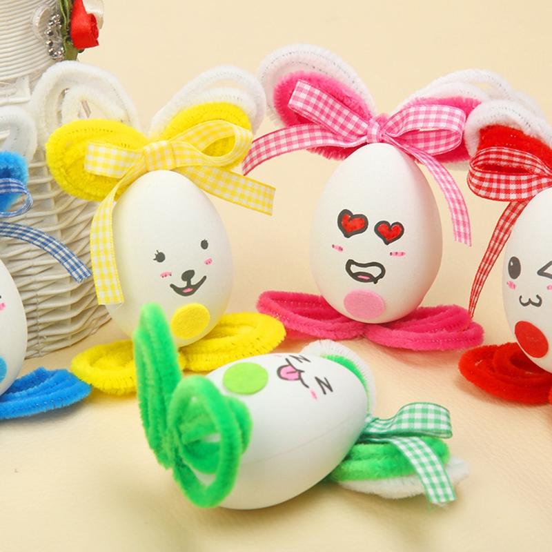 Creative Plastic Simulation Easter Eggs DIY Easter Gifts with Tools Bedroom Living Room Decoration Easter Party Orna