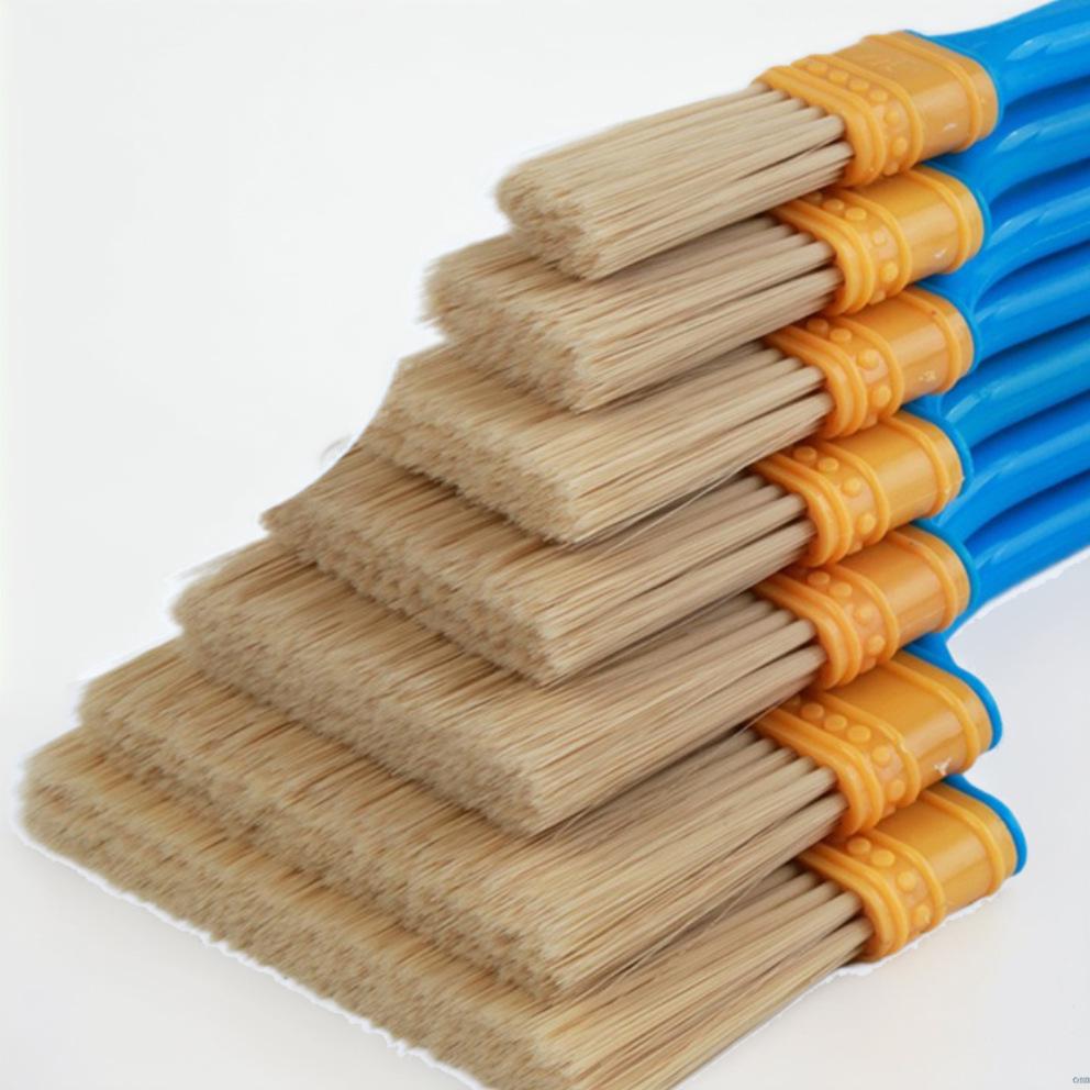 Nylon Bristle Paint & Glue Brush for Industrial Cleaning & Dusting