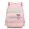 Cartoon Color-Blocked Backpack for Kindergarten Kids Ages 4-6,Preschool Daypack for Boys Girls,School Bag with Multiple Pockets