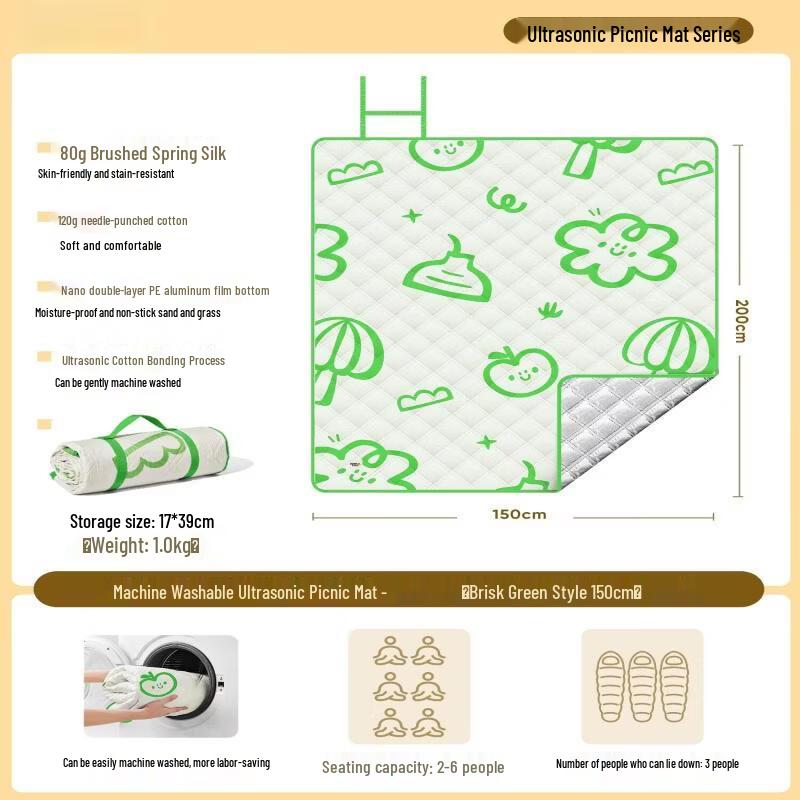 Tiemuyun Outdoor Picnic & Camping Mat