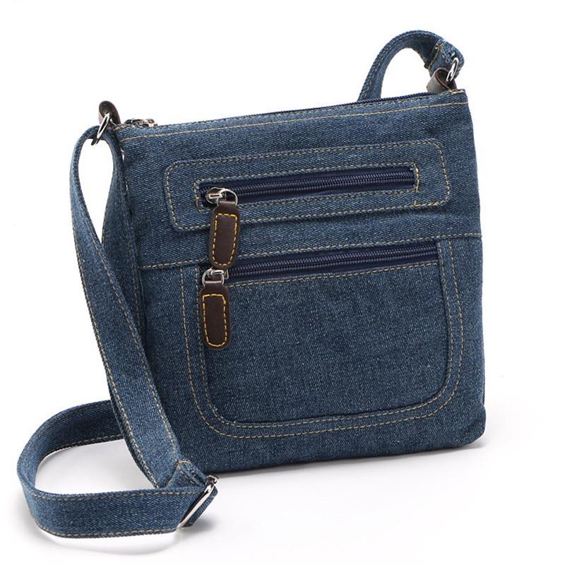 

Fashi Denim Shoulder Bags Women Handbag Satchels Ladies Crossbody Bag Classical Female Travel Messenger Bag Cowboy Bags синий