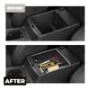 For Ford Ranger 2019 2020 2025-2025 Center Console Organizer Tray Armrest Storage Box Layered Storage Box Interior Accessories