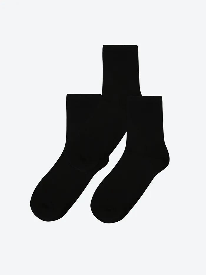 [Standard] 3-Pack Plain Middle Socks HPAO3FA204