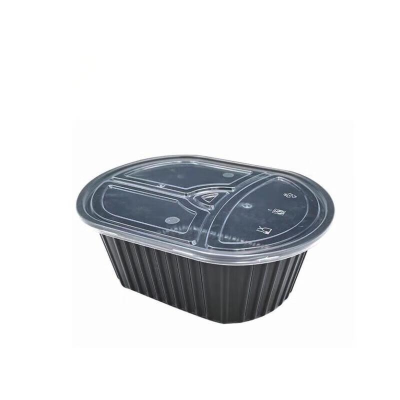 WS Disposable Plastic Oval Food Containers