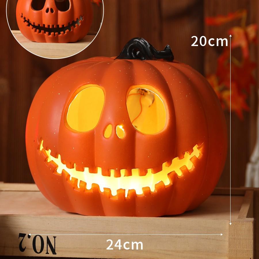 Halloween Pumpkin Lantern Decorations & Photo Props Set
