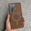 Hollow honeycomb heat dissipation suitable for Samsung s11ultra mobile phone case lens holder s11ultra magnetic protective case