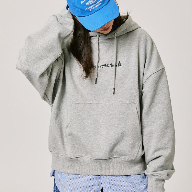 Худи BT21 CITY EDITION LA Серое (M-L) L — фото 4