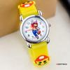 3D Silicone Cartoon Quartz Watch for Kids
