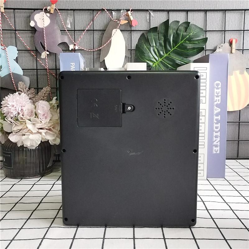 Children's Large ATM Simulator Piggy Bank with Voice and Password, Coin Roller, and Money Counting Features.