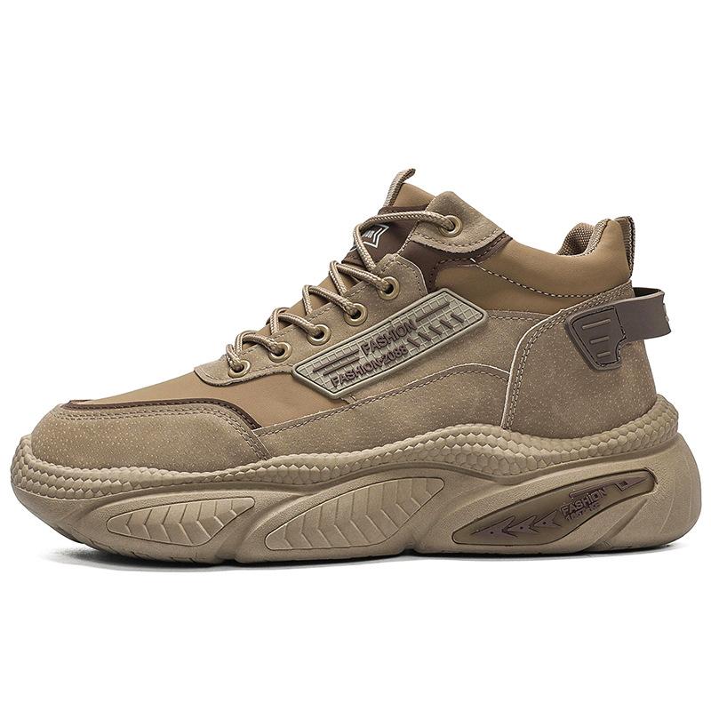 CM new breathable autumn men's sports versatile platform casual running dad shoes men's shoes high top