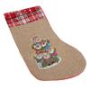 DIY Christmas Sock Cute Cartoon Pattern Christmas Socks Rhinestone Painting for DIY Craft Decoration Gift