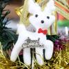 Pack of 2 Christmas Pendant New Year Holiday Hanging Xmas Tree Fireplace Dining Bar Hotel Farmhouse Decoration Ornament