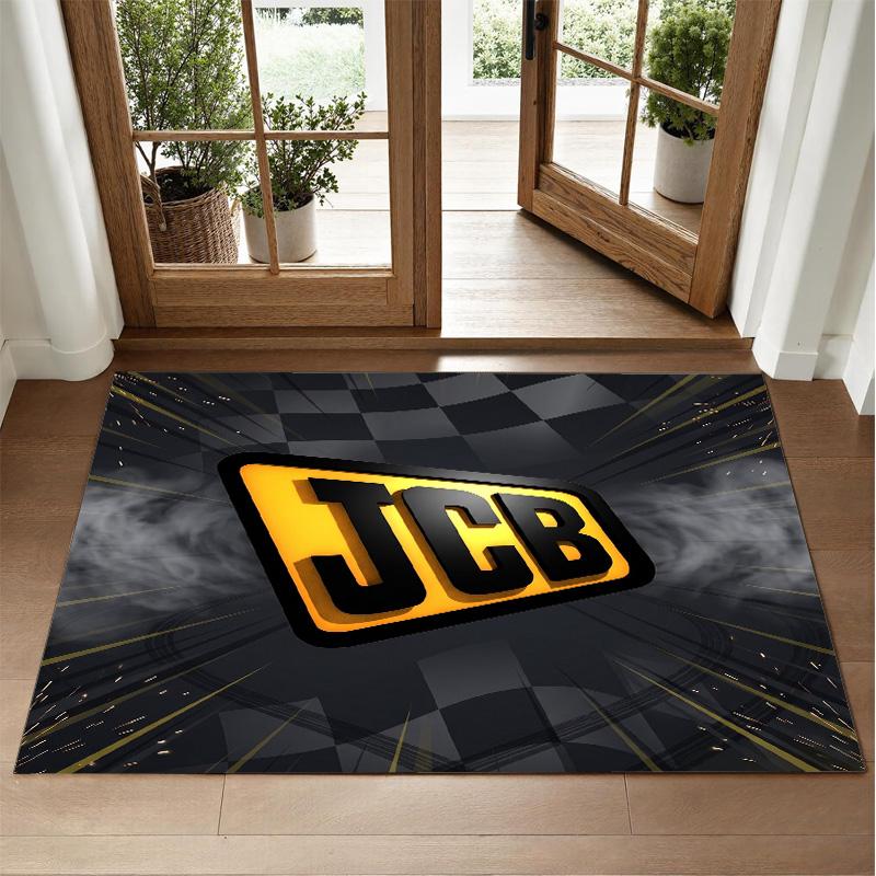 JCB Design Crystal Velvet Rug Soft Decorative Mat for Bedroom Entrance