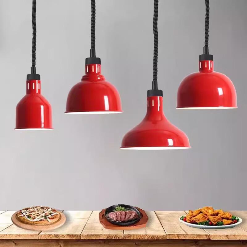 Retractable Food Warming Pendant Lamp