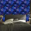 Ink blue, navy blue and indigo wallpaper for living room and bedroom 50x1000
