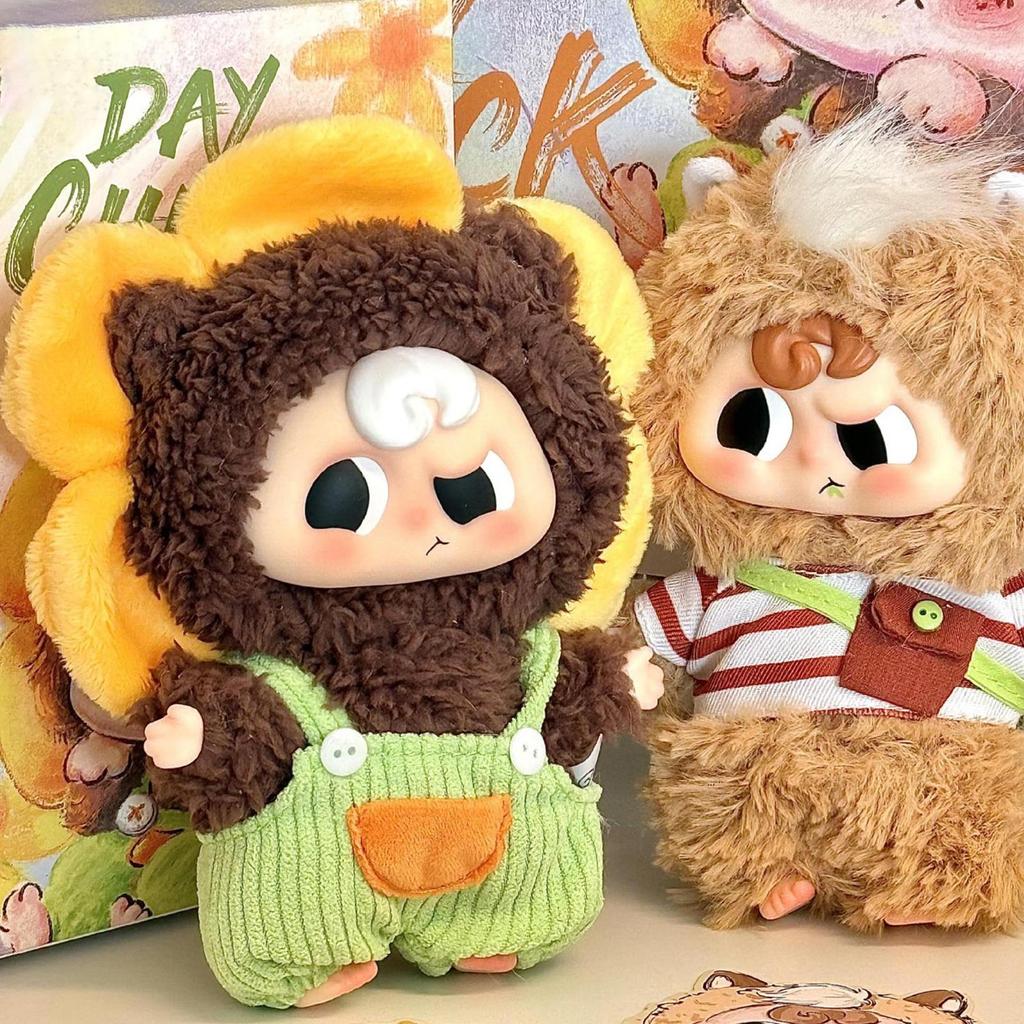Cute Vinyl Plush Figures, Take A Of Bear Series Plush Doll, Kawaii Collectible Toys Figure Mystery Box For Birthday Gifts, Single Box