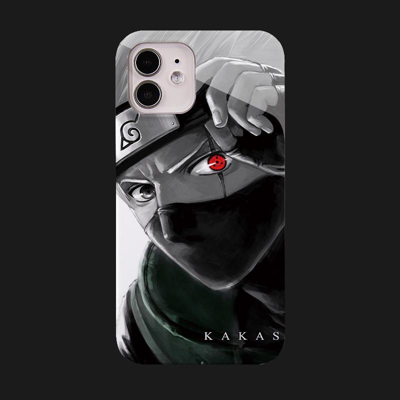 

Аниме чехол для телефона Наруто Какаши для iPhone 13/12 Pro Max/11/X/8 Plus iPhone 13