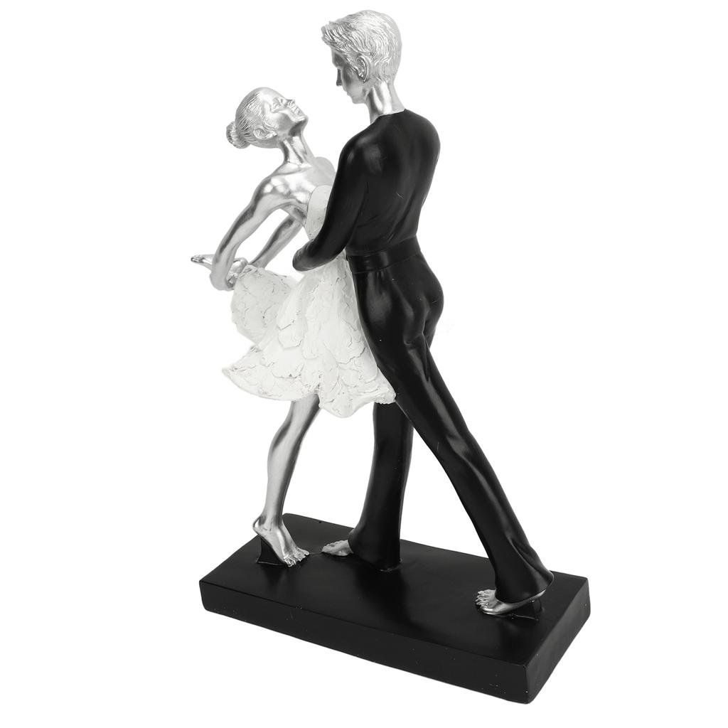Tanzendes Paar Skulptur Modern Einfach Innovativ Harz Handgefertigt Tanzendes Paar Abstrakt Statue