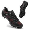 Mens Road Cycling Shoes With Breathable Mesh Upper Micro-Adjustment Dial System