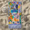 Surfboard & Beach Cocktail & Abstract Tropical Beach Towel,Soft Durable Quick-Drying, Ideal For Summer Beach, Swimming & Camping