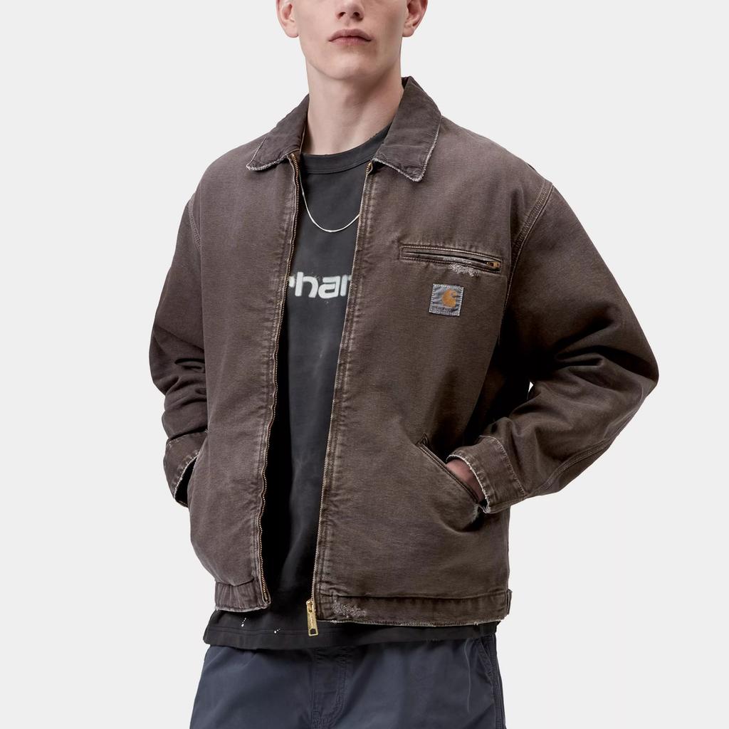 Carhartt WIP SS26 OG Detroit Jacket Loose Fit Long Sleeve Unisex Jacket I035280-3TW-17