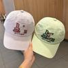 Spring and Summer Embroidery Small Fresh Three-dimensional Letters Baseball Cap Men and Women Outdoor Sports Couple Sunshade Sun Protection Cap