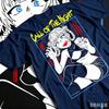 Call Of The Night Single Sided Tshirt Nazuna Nanakusa Vampire Anime Print Oversized Cotton Tee For Night Life Seinen Anime Fans
