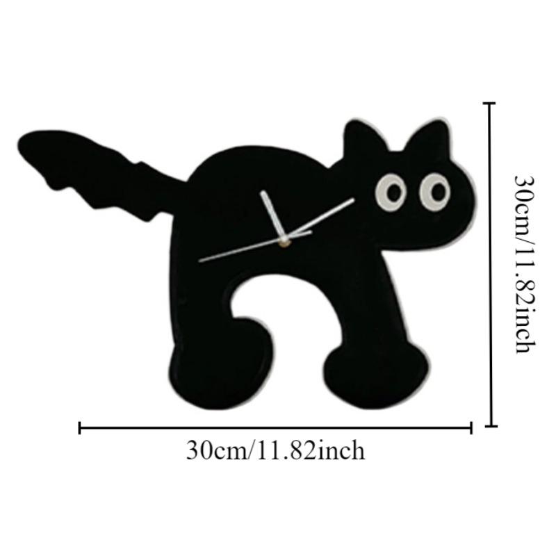 Acrylic Wall Clock Design Cute Clock Modern Unique Creative Clock Aesthetic Watch Silent Living Room Decoration Interior Elegant Room Ornaments
