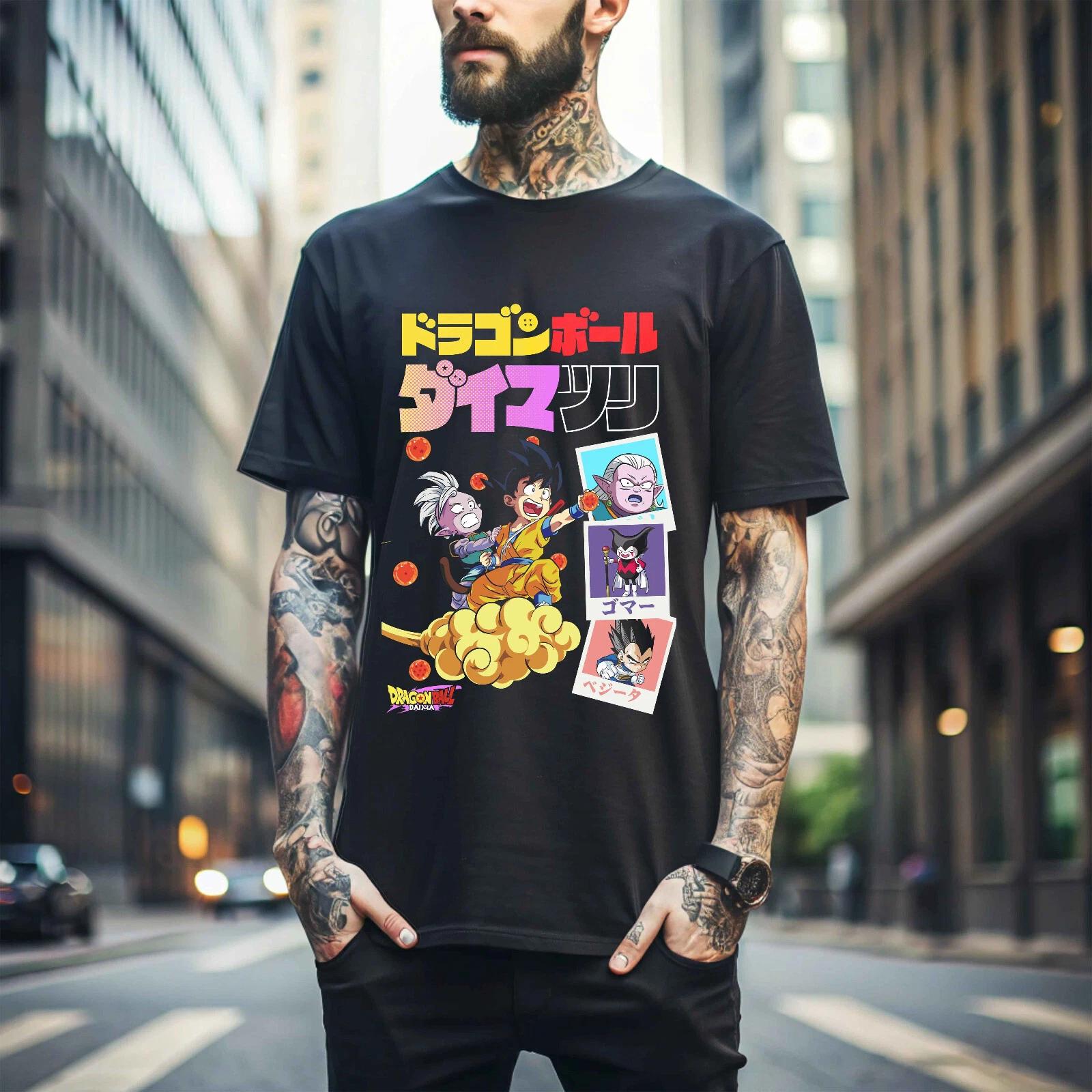 

100% cotton TOPS UNISEX TEES MENS WOMENS Anime Vintage Special Unisex T-shirt Manga Shirt Anime Love Tshirt Japanese 439 S чёрный