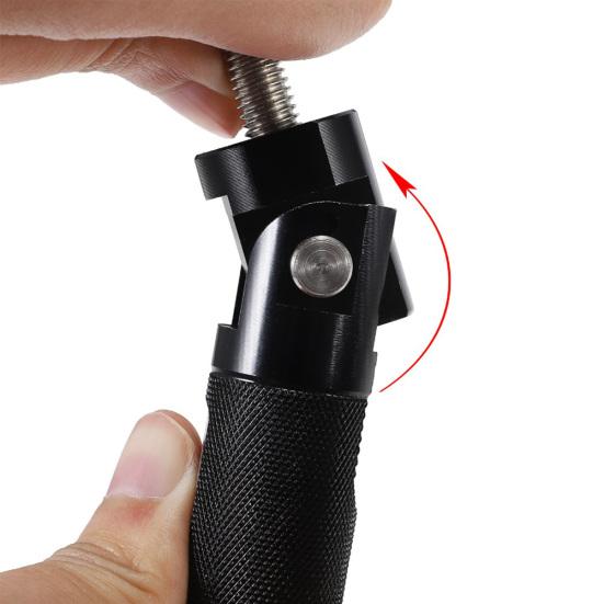 2ks hliníkové univerzální motocyklové skládací nožní pedály na motocykly