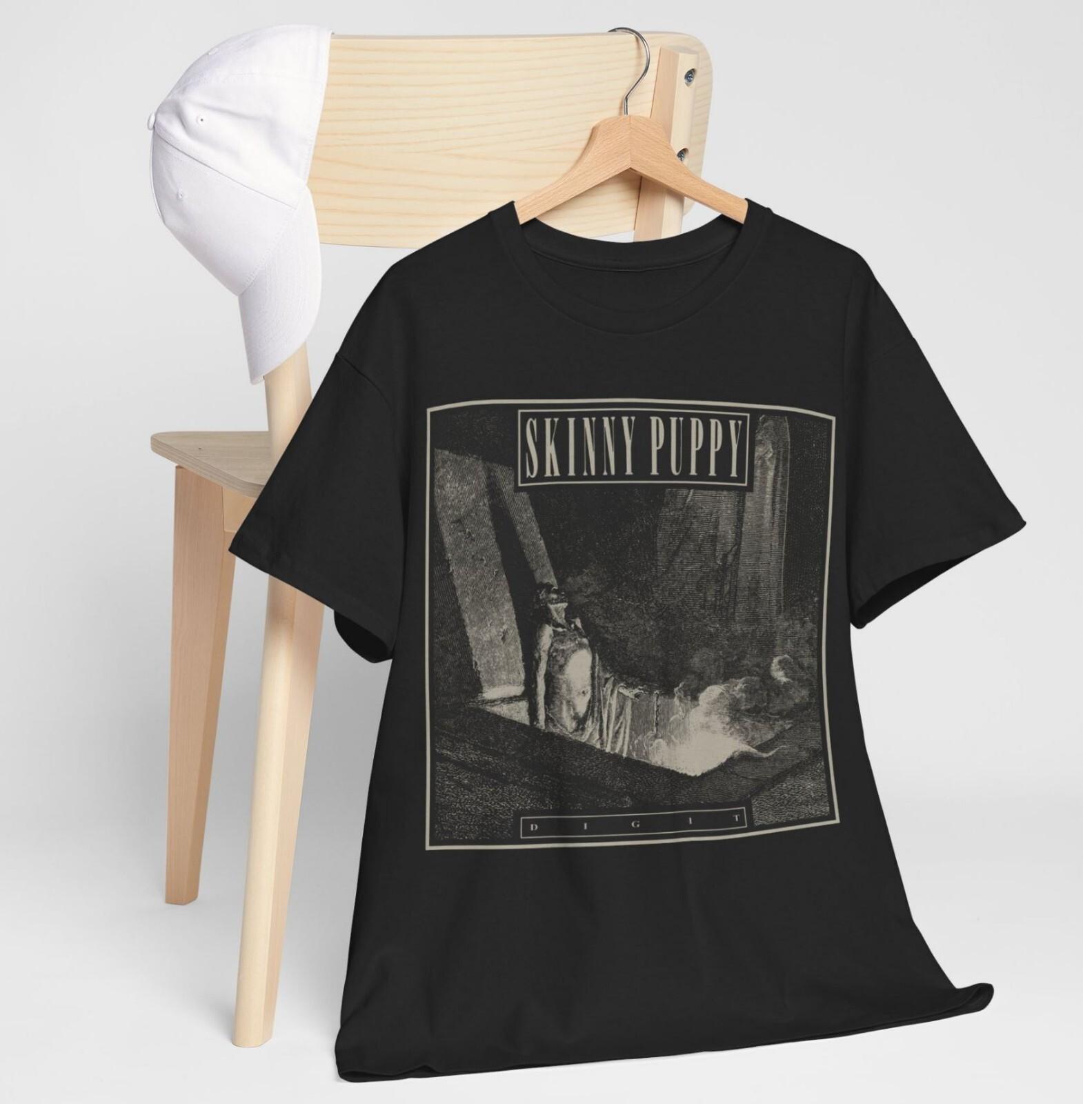 

26 Skinny Puppy Dig It Retro Black T-Shirt Unisex T-Shirt XXXXL