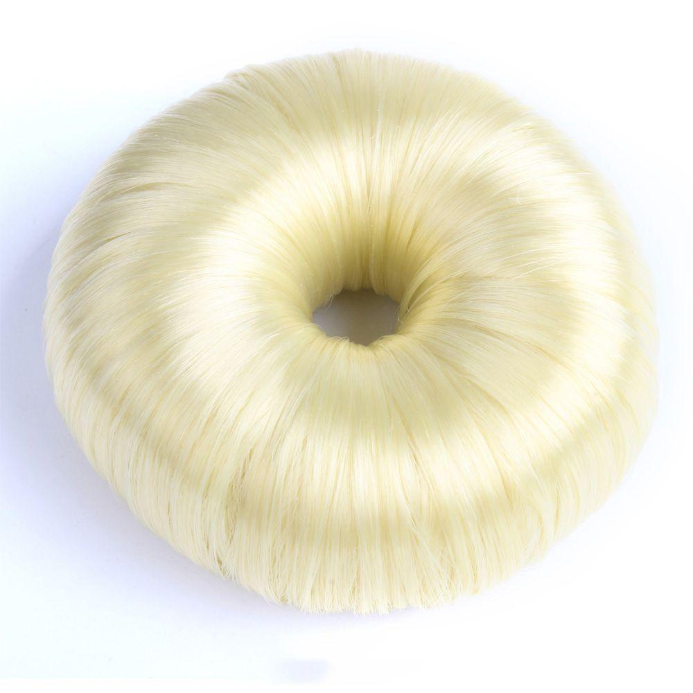 Women Black Brown Hair Clip Hair Wig Bun Maker Hair Donut Shaper Hair Styling Tools Hair Ring