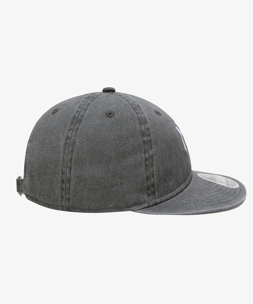NEW ERA Mlb New York Yankees Pigment Washed Retro Crown Strapback Black