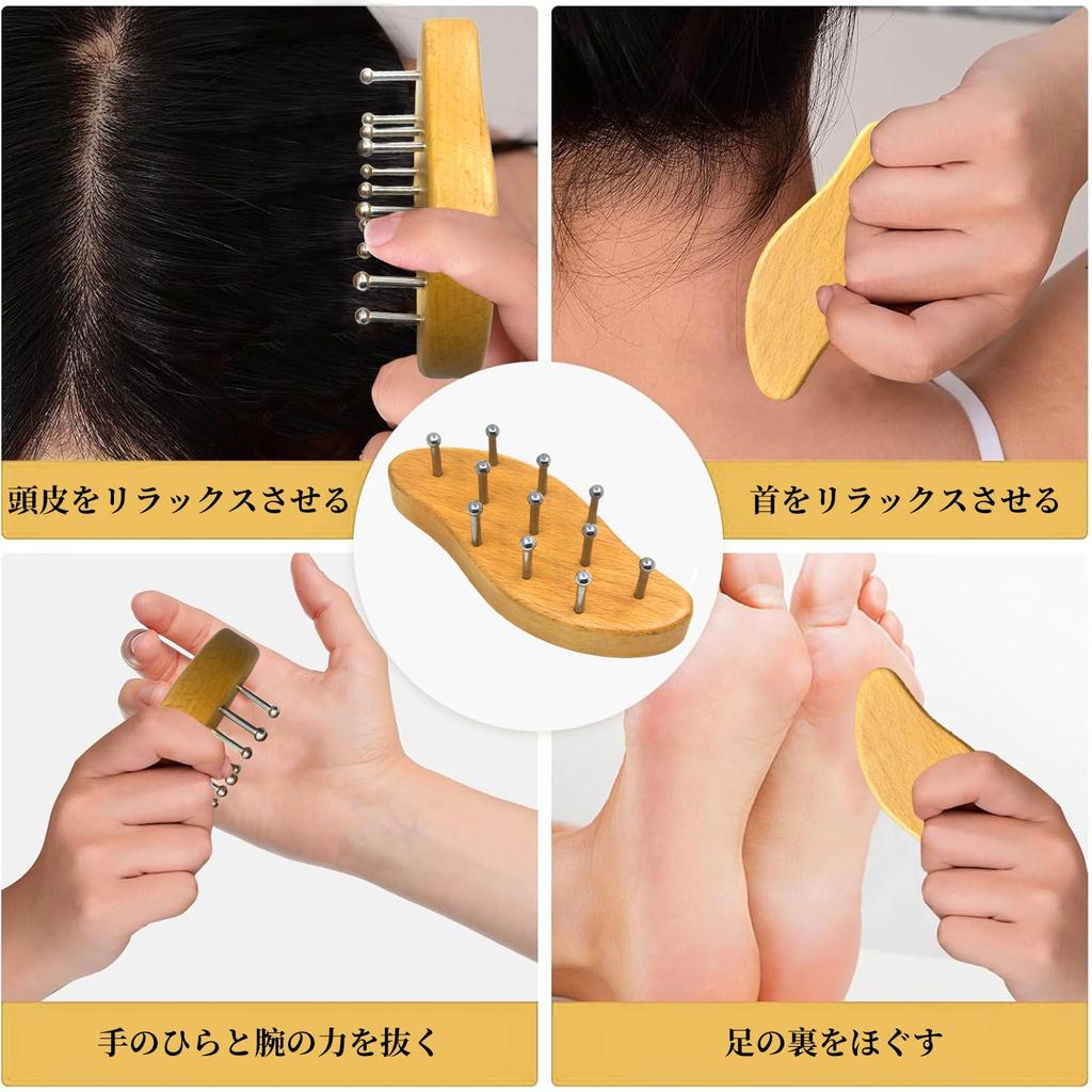 Kasanidika Kassa Scalp Massage Hair Brush Scarless Kassa Board Head Massage Head Spa Scalp Brush Kassa Plate Fascia Release Shampoo Brush