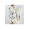 Women's 2 Piece Set Cotton Muslin Multipurpose Kimono and Muslin Peshtemal Multi-Purpose Fine Woven Towel / Pareo / Shawl