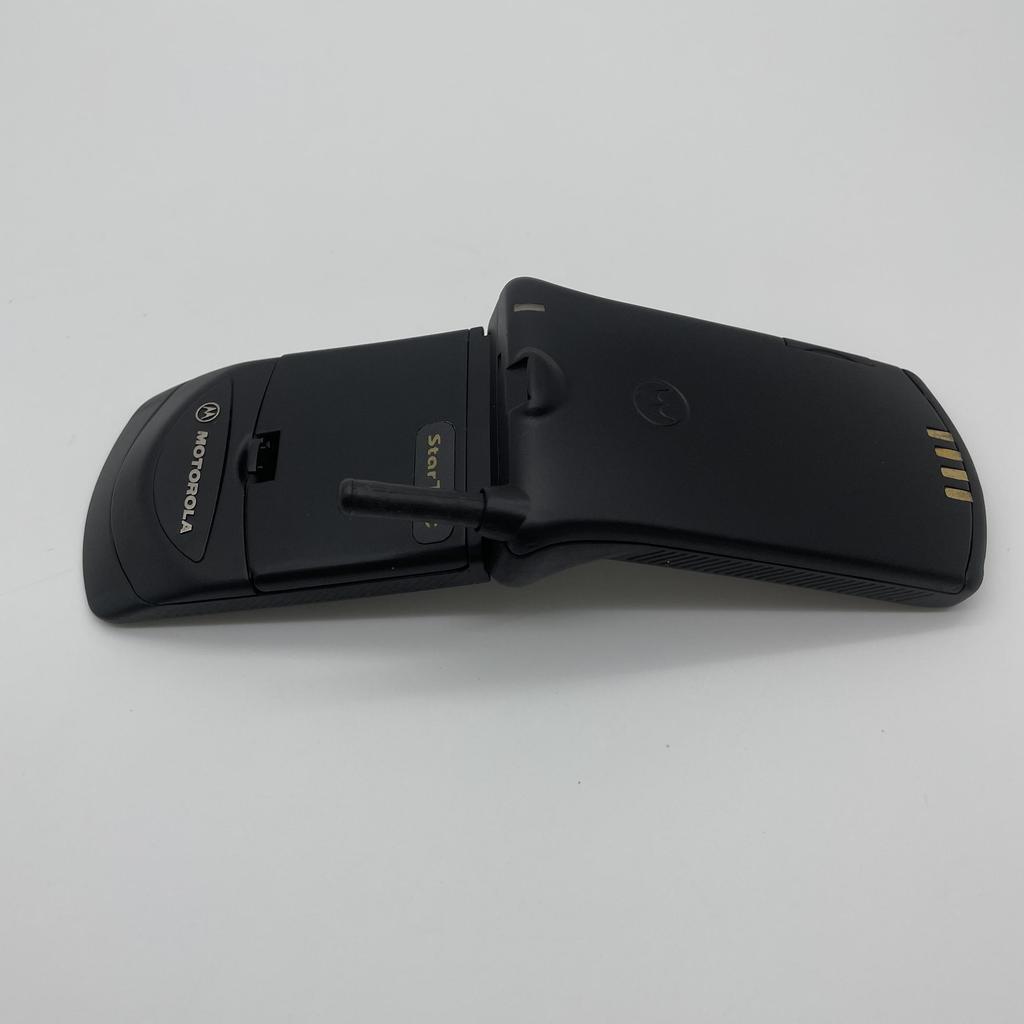 Refurbished Original Motorola StarTAC Rainbow 500mAh Mobile Phone Only Support English With 1 SIM