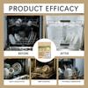 30 Fogli Detergente Ecologici per Lavastoviglie Strisce Detergenti Naturali Alternativa a Capsule Gel Pastiglie per Tutte le Macchine