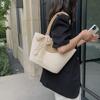 2025 New Woven Women's Bag Premium Simple Handbag Straw Bag Crossbody Holiday Cotton Rope Tote Bag Large Capacity