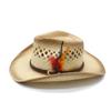Hat Western Cowboy Jazz Hat Men'S And Women'S Straw Hat Summer Outdoor Shade Sun Hat