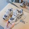 2025 spring new classmates boys light breathable sports running shoes Korean version fashionable versatile girls dad shoes