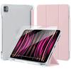 Tablet Case - E.F.Connection - for iPad Pro 12.9" - Reinforced Silicone - Tempered Glass - Pink