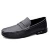 Fashion Man Casual Shoes Comfy Leather Men's Loafers Slip-On Mocasines Breathable Driving Shoes Handmade Leisure Walk Footwear