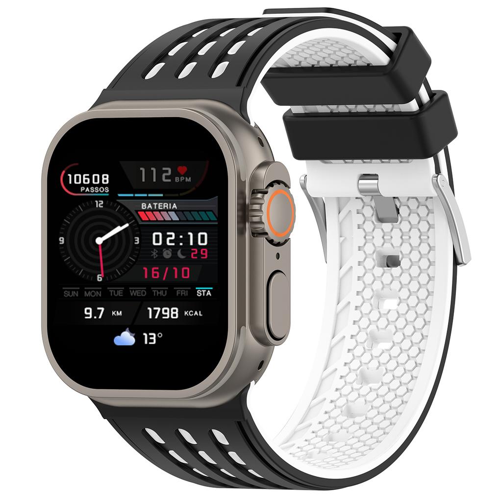 Silicone Bands For Apple watch Ultra 3/2 49mm 46 45 44 42mm sport silicone Bracelet correa for IWatch Series 11 10 9 8 7 6 5 SE