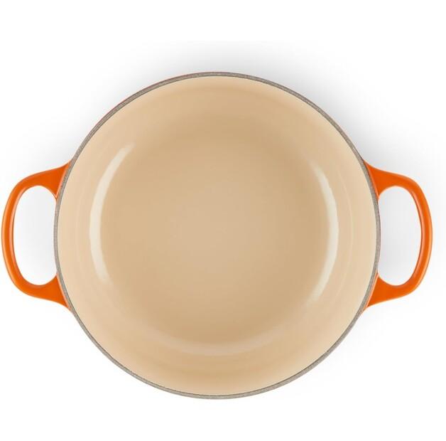 Чугунная жаровня Le Creuset Signature круглая 20 см духовка красная 2,4 л (21177200902430)