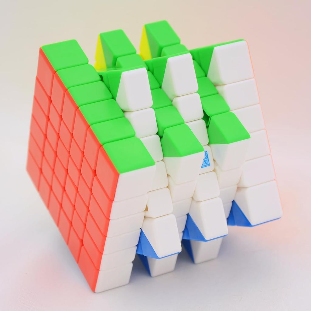 Bucubke Moyu Meilong 6x6 V2 Stickerless Magic Cube MoFang JiaoShi MFJS MEILONG 6x6x6 Puzzle Magic Cube Competition Puzzle Cube Toy