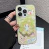 Single Layer Clover Cat for IPhone 16pomax for Apple 15pr Phone Case 14 New 13 Cartoon 12