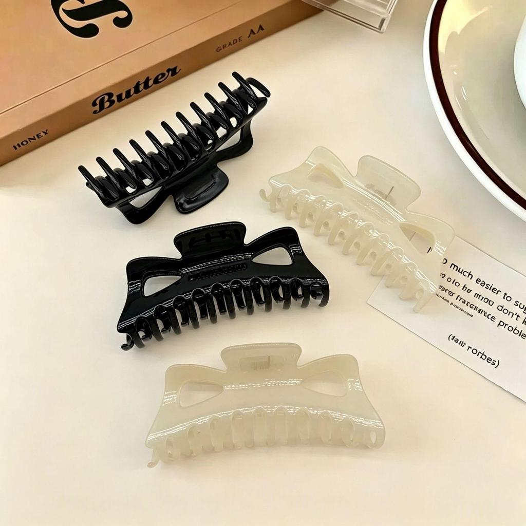Luxury 14cm Extra Large Shark Clip for Thick Hair - Spring/Summer Updo Hair Accessory for Women