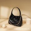 Textured Bag Women's Lazy Style New High-end Sense Large-capacity Commuting Versatile Pleated Cloud Bag Fashion Chain Oblique