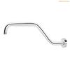 K1AE Multipurpose Stainless Steel Shower Arm Wall Mounted Matte Black Finish Convenient for Home and Hotel Bathrooms